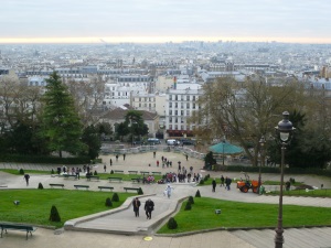 パリの風景（モンマルトルの丘からの眺望）