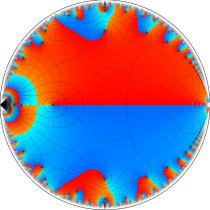 Ramanujanのテータ関数のグラフ(複素変数)
