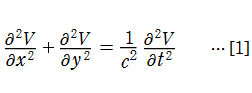 2次元波動方程式