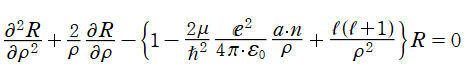 R(ρ)が満たす微分方程式