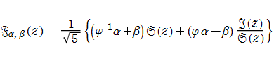 一般的な楕円Fibonacci関数の定義