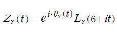 Ramanujan-Siegel関数（定義式）