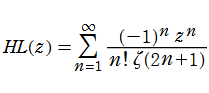 Hardy-Littlewood関数の冪級数展開式