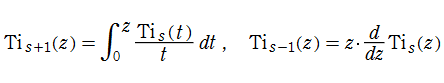 一般積分逆正接関数の漸化式