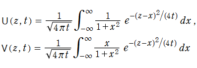 Voigt関数の定義式