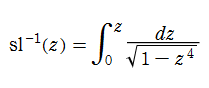 逆Gaussの楕円関数(楕円積分)