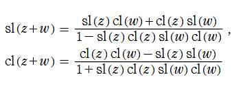 Gaussの楕円関数の加法公式