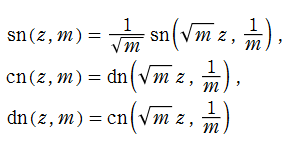 m>1に対するJacobiの楕円関数