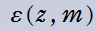 Jacobiの第2種楕円関数の記号ε(z, m)