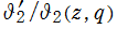 θ'2/θ2(z,q)