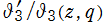 θ'3/θ3(z,q)