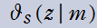 Nevilleのテータ関数の記号θs(z|m)