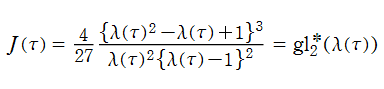 楕円モジュラー･ラムダ関数とGalois的有理関数との関係