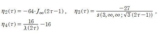 Conway-Nortonの楕円モジュラー関数：他の保型関数との関係