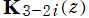 K[3-2i](z)