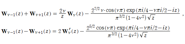 Whittaker積分関数の隣接関係式