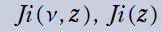 積分第1種Bessel関数Ji2(ν, z), Ji2(z)