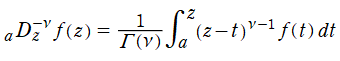 Riemann-Liouville積分