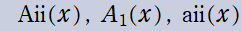 積分第1種Airy関数Aii(x), A[1](x), aii(x)