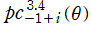 pc[-1+i, 3.4](θ)