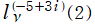 l[ν, -5+3i](2)