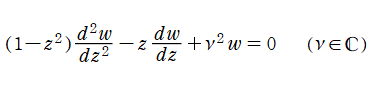 Chebyshevの微分方程式(T, V)