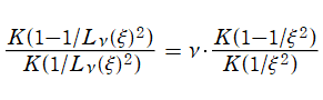 弁別係数が満たす超越方程式