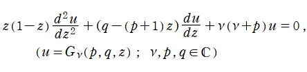 第1種Jacobi関数(G)が満たす微分方程式