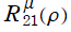 R[21, μ](ρ)