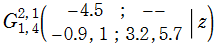 MeijerのG関数の関数記号