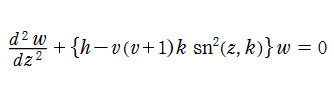Laméの微分方程式