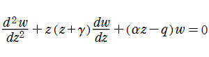 Triconfluent Heun equation