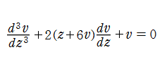 第１ｄ種Ｃｈａｚｙ超越導関数の方程式