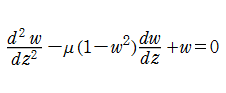 Van der Polの微分方程式