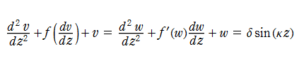 Rayleighの非線形減衰微分方程式