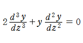 Blasiusの微分方程式