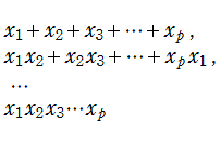 Abel関数の基本対称式