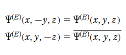 楕円的臍点正準積分関数の対称性