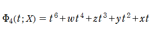 Φ4(t; X)