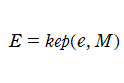 E=kep(e, M)