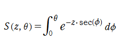 Sievert積分関数の定義