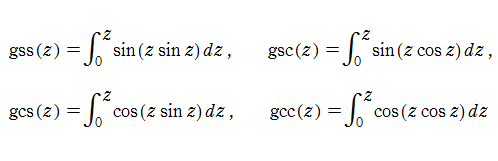 Glasser積分関数の定義
