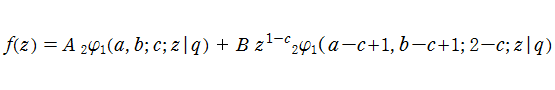 2階q-差分方程式