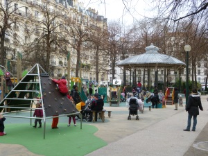 パリの風景（公園）