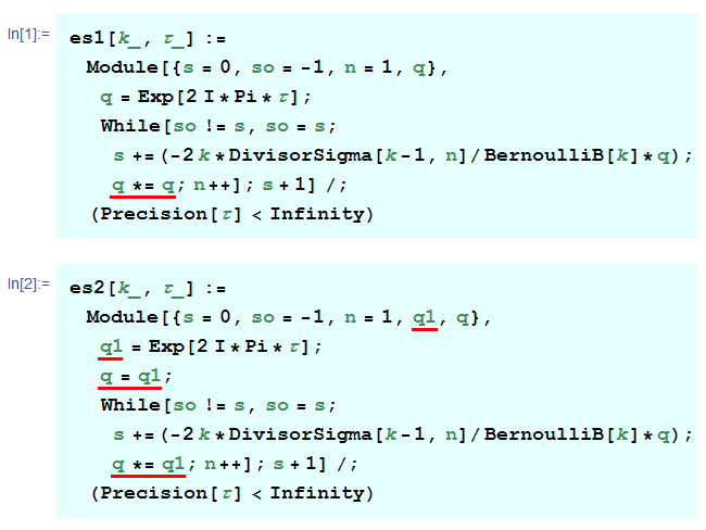 ２通りのループ型プログラミング例