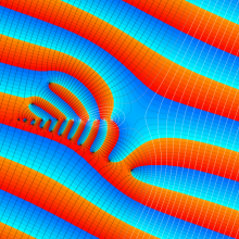 第1種Whittaker関数のグラフ(複素変数μ)