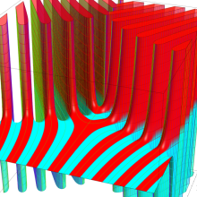 第2種Whittaker関数のグラフ(複素変数κ)