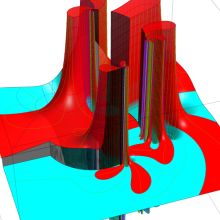 RiemannのP関数のグラフ(複素変数a1)