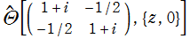 Scaled-Riemannテータ関数の記号